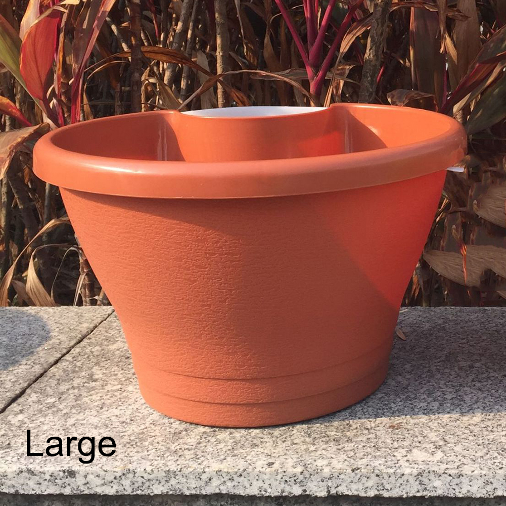 Gutter Downspout Flowerpot Holder Plant Hanger Flower Basket Balcony