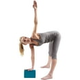 thumbnail image 4 of Lotus Yoga Block, Blue, 4 of 5