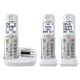 thumbnail image 1 of Teléfono inalámbrico Panasonic KX-TGU433W con pantalla grande y botones, 1 of 6