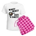 thumbnail image 5 of CafePress - Bacon And Eggs Women's Light Pajamas - Women's Short Sleeve Print T-Shirt and Pants Light Cotton Pajama Set, 5 of 7
