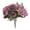 Purple, variant on 2 Pcs 11.4" Compact Artificial Flowers Bouquet, Silk Roses Hydrangea Bundle with Eucalyptus Leaves Berries for Table Centerpiece Home Decor, Elegant Burgundy Red