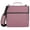 Dusty Rose, variant on 3 Ring Zipper Binder with Shoulder Strap Waterproof Trapper Keeper 2 Inch D-Ring 500 Sheets Capacity, Deep Teal