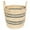 Blue Gray, variant on Better Homes & Gardens Natural Maize Colored Stripe Basket, Terracotta, Large