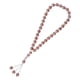 thumbnail image 5 of Cuentas De Rosario De Adoración Musulmana, Cuentas De Rosario Musulmán Buena Textura Buen Regalo Para Uso Diario Cergrey Rojo, 5 of 8