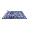 thumbnail image 2 of Ahgly Company Machine Washable Indoor Rectangle Persian Blue Traditional Area Rugs, 3' x 5', 2 of 4