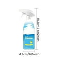 Lekdue Cleaning Agents Bathroom Cleaner Stainless Steel Wash Basin