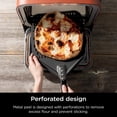 thumbnail image 4 of Pela perforada para pizza Ninja XSKOPPL de aluminio gris/negro, 4 of 6