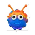 thumbnail image 5 of Easter Multicolor Monster Light-Up Fidget Ball Party Favor, by Way To Celebrate, 5 of 5