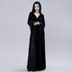 thumbnail image 4 of Vestido largo con capucha para mujer, vestido de de terciopelo oscuro Steampunk, abrigos XS-S Yuyangstore Capa con capucha para mujer, 4 of 8