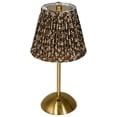 thumbnail image 4 of Home Decor Collection Sterling & Noble Home Brown Floral Rechargeable Table Lamp, 4 of 12