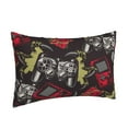 thumbnail image 2 of Balery Vintage Gaming Bedding Queen Pillow Cases - Envelope Closure - Soft Brushed Microfiber Fabric - Shrinkage and Fade Resistant Pillow Cases-20"x30", 2 of 9