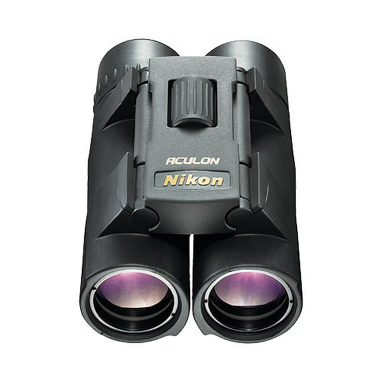 Nikon ACULON A30 10x 25-mm Binoculars with Neck Strap, Case Nikon ACULON A30 10x 25-mm Binoculars with Neck Strap, Case