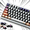 Anime, variant on COSTOM PBT Keycaps Set, Double Shot 137 Key Caps,Cherry Profile Custom Keycap for 60 65 75 100 Percent Key Gaming Mechanical Keyboard,Blue&Red