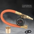 thumbnail image 2 of RV Winterizing Hose with Oil Pressure Gauge & Control Valve, Air Compressor Sprinkler Blowout Adapter Kit, 2 of 8