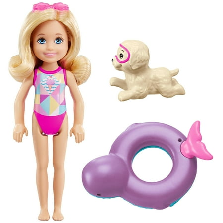 Barbie Dolphin Magic Chelsea Doll with Puppy Squirt (Best Position To Make A Girl Squirt)