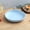 Sky Blue, variant on LKZQHMC Deep Dinner Plates Set of 1 Alternative for Plastic Plates Microwave and Dishwasher Safe Wheat Straw Plates for Kitchen Unbreakable Plate Set with 4 Colors (Classic Bright, 8 inch)