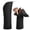 Black, variant on Mber Makeup Brush Case, Portable Silicone Makeup Brush Bag, Stand-Up Holder, Cosmetic Organizer Travel Pouch, Khaki