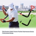 thumbnail image 3 of Soidarity Entrenador de swing de golf, de movimiento, entrenamiento de muñeca, portátil, para el hogar, oficina, interior, exterior, Golf Verde, 3 of 6