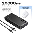 thumbnail image 3 of Banco de energía UGREEN 20000/10000mAh PD 20W, carga rápida, portátil, para iPhone 16, 15 Pro Max, batería externa para teléfono Xiaomi, 3 of 5