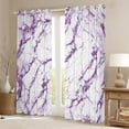 thumbnail image 2 of Castle Fairy Female Men Women Marbling Watercolor Black Out Curtains,Abstract Marble Stone Pattern Curtains Pack of 2 (42x63 Each),Gradient Ombre Bedroom Curtains,Luxury Bedroom Decor, 2 of 6