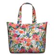 thumbnail image 1 of Sac de Week-End Design Floral Esthétique, Grand Sac à Main avec Fermeture Éclair Sécurisée pour Femmes, 1 of 5