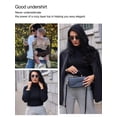 thumbnail image 5 of MANIFIQUE 3 Packs Women's Turtleneck Long Sleeve Shirts Fall Fashion Basic Thermal Underwear Tops Winter Clothes 2026, 5 of 6