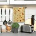 thumbnail image 3 of Burritos Tortilla Kitchen Towels Decorative Set of 2, Soft Absorbent Dish Towels Fried Pancake Pita Hand Towels for Kitchen Farmhouse Holiday Home Decorations, 3 of 5