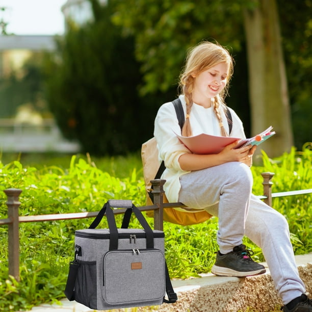 Bolsa aislante para utensilios de cocina, accesorios de cocina, bolsa de tela para picnic, bolsa de hielo para exteriores, bolsa aislante gruesa para coche, bolsa para el almuerzo.