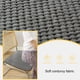 thumbnail image 5 of Chair Cushion, Seat Pad, Office Chair Cushion, Vintage Style Cotton Seat Cushion with Non Slip Backing and Ties, for Dining Chairs, 17.7 x 17.7 x 0.4 Inch, 5 of 6