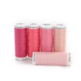 thumbnail image 2 of GÜTERMANN Sew-All Polyester Thread No. 120 Colour Gradient 5-Pack, Pink, 128 m (140 yd), 2 of 3