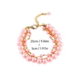 thumbnail image 3 of Elegant Pearl Pet Necklace Shiny Rhinestone Feline Wedding Accessory Jewelry, 3 of 3