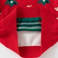 thumbnail image 4 of Staki Christmas Sweater Funny Boys Ugly Christmas Sweater Printed Holiday Pullover for Kids Sweatshirts(Red,4-5 Years), 4 of 8