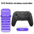thumbnail image 2 of S12 Inalámbrico Bluetooth Dazzle Grip para Switch Android Ios Móvil PC Computadora Portátil Universal Gamepad Sin NFC,C, 2 of 10