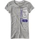 thumbnail image 1 of Aeropostale Womens Aero Athletic Division #87 Graphic T-Shirt, Gris, X-Small, 1 of 1