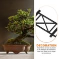 thumbnail image 3 of LEEYNEER 8 Pcs Railing Model Toy Dollhouse Miniature Fence Fences Black, 3 of 6