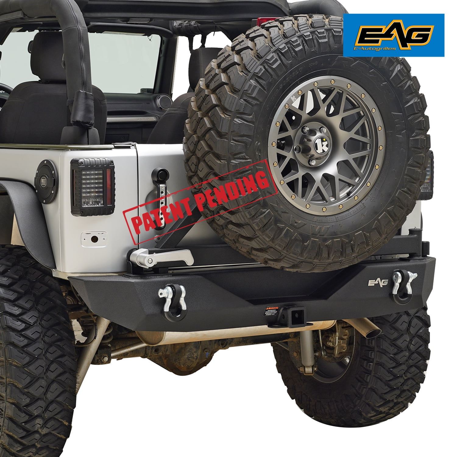 wrangler spare tire rack