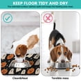 thumbnail image 4 of Halloween Pumpkin Pet Food Mat Absorbent No-Slip 17x30 Inch Cat Food Mat Horror Pumpkin Ghost Dog Feeding Mat EcoFriendly Durable Pet Placemat, 4 of 7