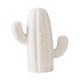 thumbnail image 5 of Alcancía de cactus, regalo decorativo, alcancía, artesanía, obra de arte, escultura de cerámica Blanco, 5 of 9