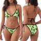 thumbnail image 3 of Balery Broccoli 3 Pijama Estampado Bikini de Dos Piezas para Mujer - Conjunto de Bikini Ajustable Sexy y Cómodo para Playa, 3 of 6