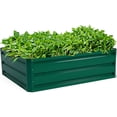 thumbnail image 1 of Costway Cama Elevada para Jardín de 101.6 cm X 81.28 cm Pulgadas para Patio para Vegetales, Flores y Plantas, Color Verde Oscuro, Nueva, 1 of 6