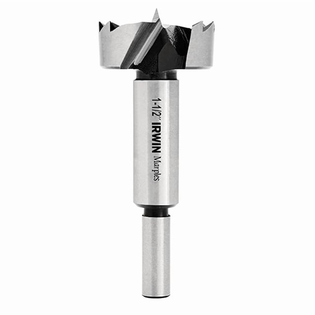 Broca Forstner Irwin Marples, 38 mm x 10 cm, acero al carbono