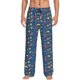 thumbnail image 1 of Balery Cosmos Rockets Pantalones de pijama para hombre, pijama ultraligero, pantalón de descanso-Medium, 1 of 6