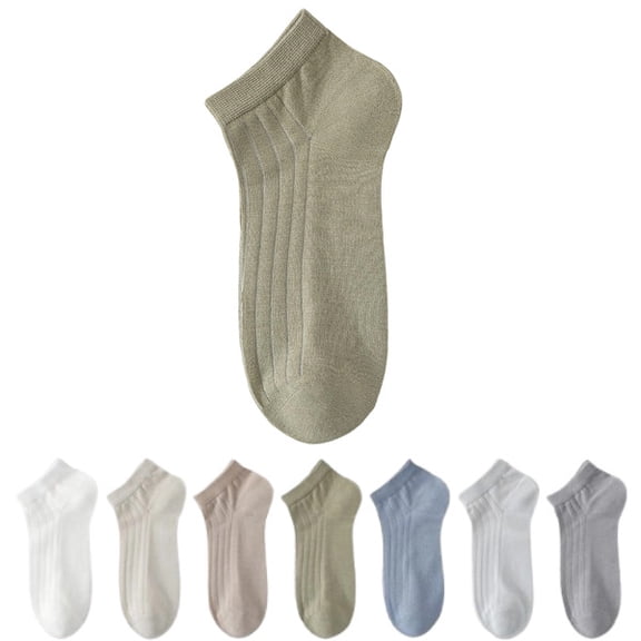 No Show Socks for Men Non Slip Low Cut Ankle Sock for Walking Running Gym Workouts,Green