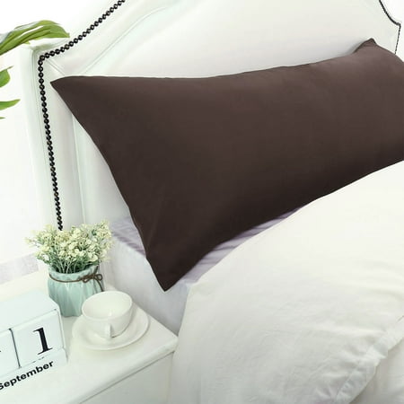 Piccocasa Body Pillowcase Microfiber Long Bolster Pillow Case