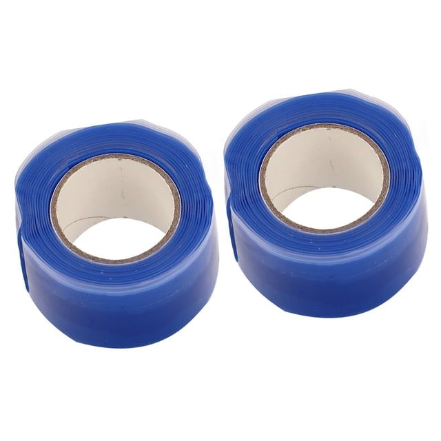 2pcs Silicone Grip Tapes,Self Fusing Flexible Tape,Portable Double Sided Sealing Tape