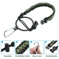 thumbnail image 4 of Uxcell Water Bottle Holder, Paracord Handle for 32oz to 40oz Bottles, Camo, Dark Green, 4 of 5