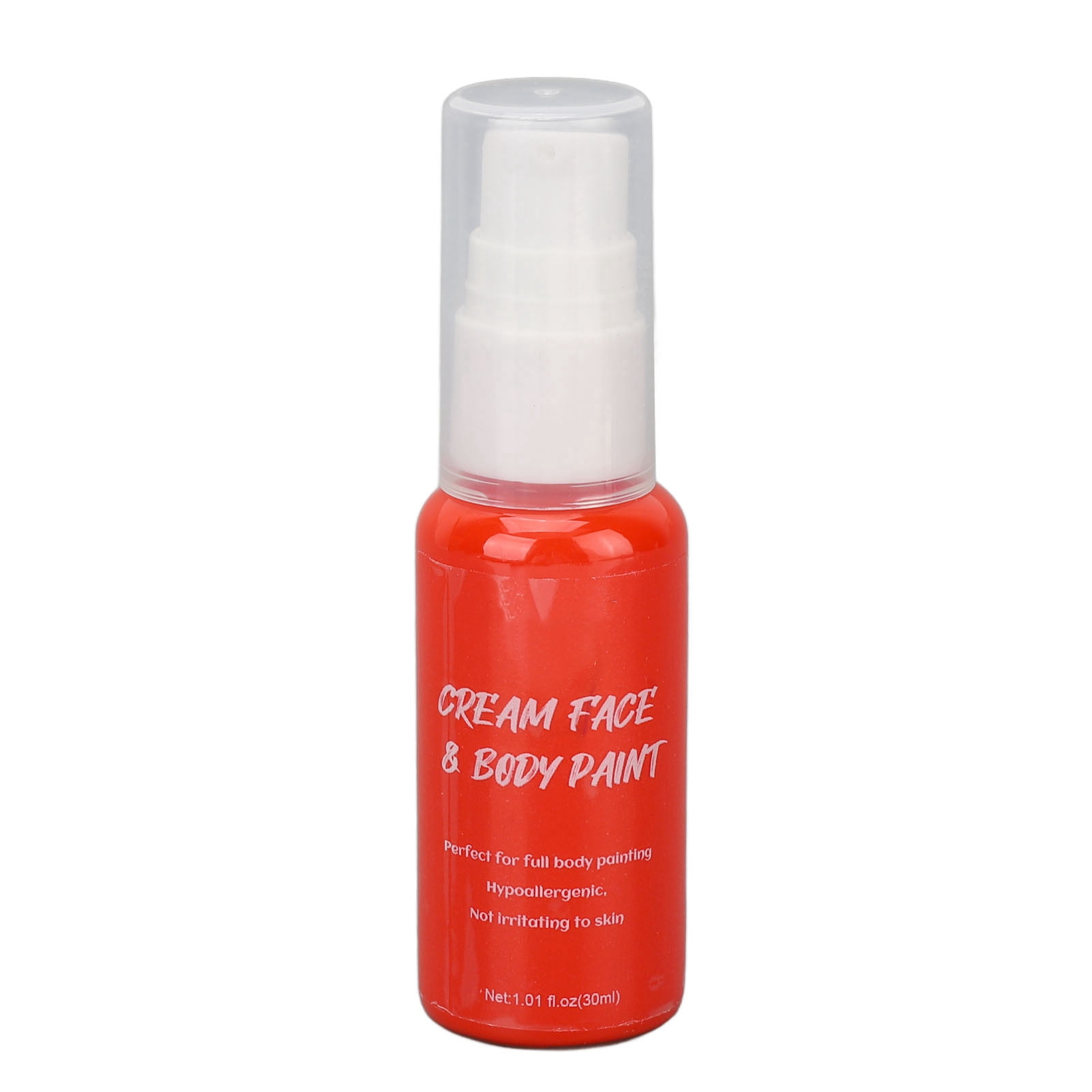 Cream Body Paint, Bright Lustre Lasting Red Red Body Paint For Cosplay
