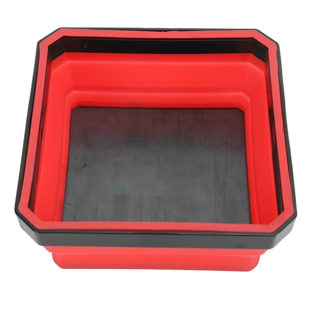 Bandeja Magnética Para Tornillos, Organizador De Piezas Plegables Para Tornillos, Tuercas, Pernos, Arandelas, Silicona Y Plástico, Diseño Compacto