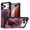 Purple, variant on Case for Apple iPhone 14 Pro Max Built-in Stand [Compatible with MagSafe] Shockproof Protective rotating gyroscope magnetic Cover Case,Orange,For iPhone 14 Pro Max