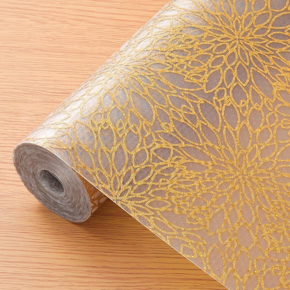 Cooyes Doublures d'Étagère pour Armoires de Cuisine, Doublure d'Armoire de Cuisine Imperméable et Anti-Huile, Doublures de Réfrigérateur et Tapis de Tiroir en Plastique, Étagères EVA Non Adhésives?17.5 Pouces L x 197 Pouces H?